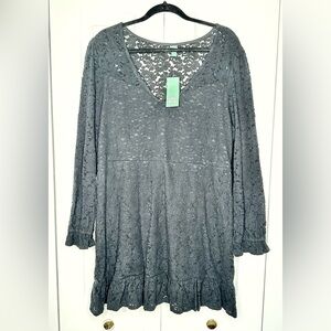 Wild Fable Black Lace Mini Dress - Size XXL